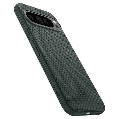 Custodia per Google Pixel 9 Pro XL, Spigen, Liquid Air, Verde ACS07717