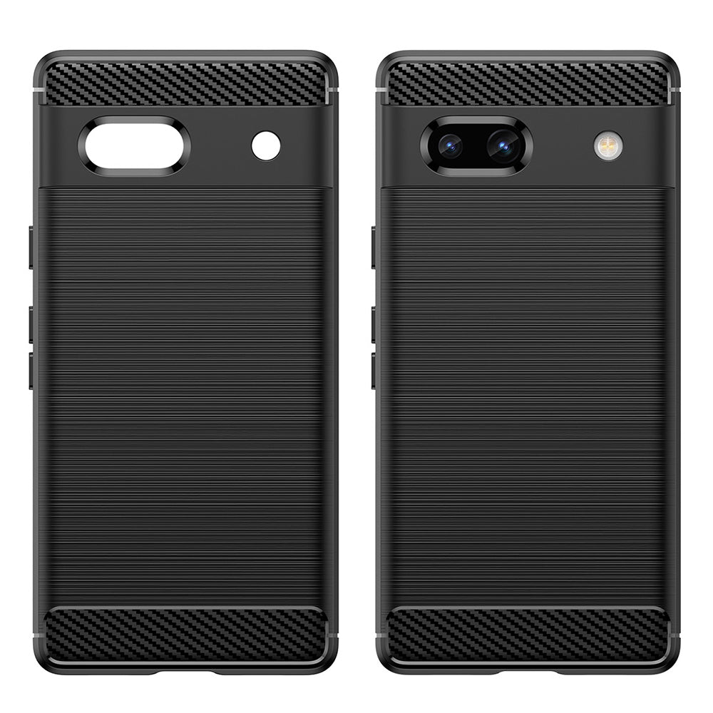 Coque pour Google Pixel 7a, Techsuit, Carbone, Noire