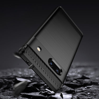 Coque pour Google Pixel 7a, Techsuit, Carbone, Noire