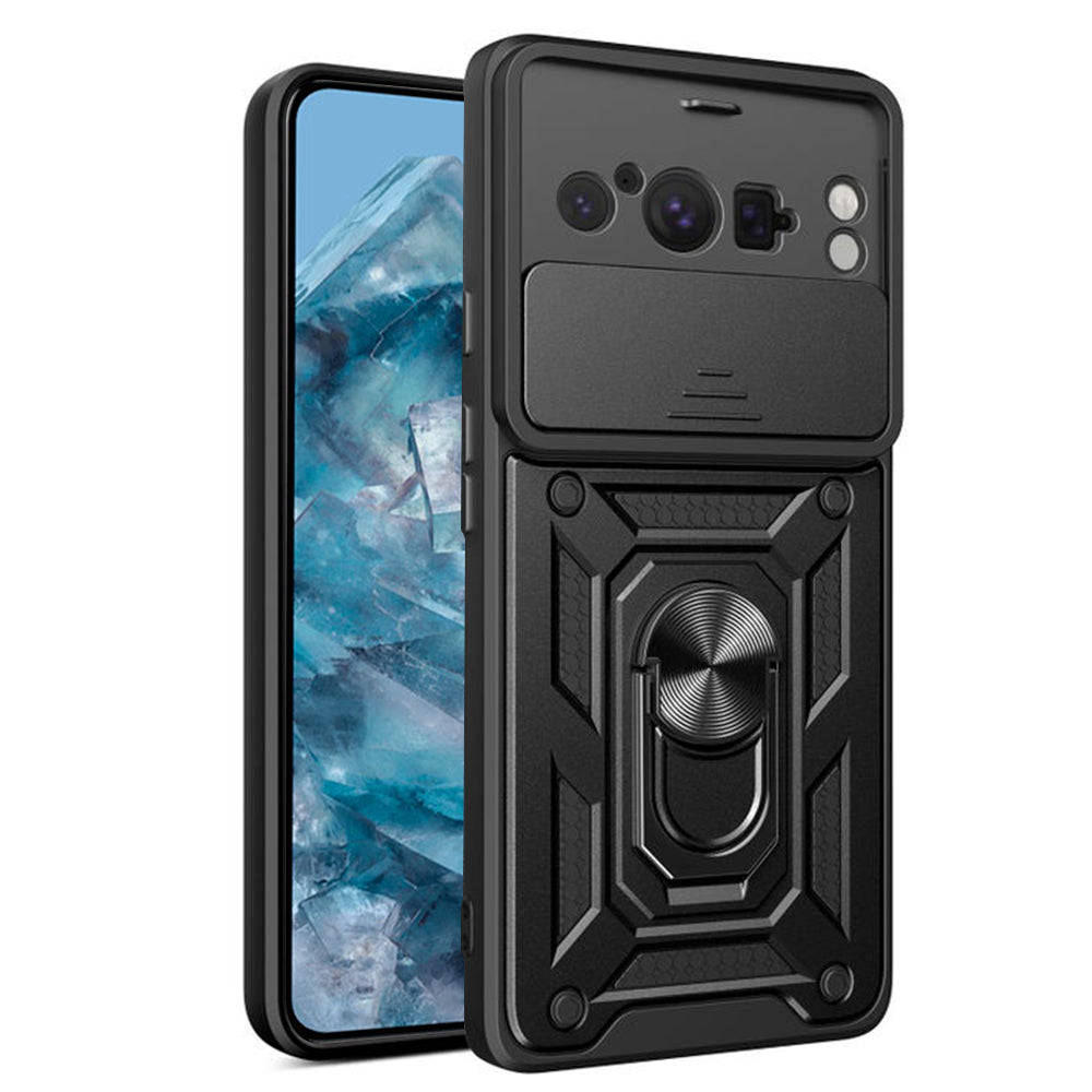 Custodia per Google Pixel 8 Pro, Techsuit, CamShield, Nera