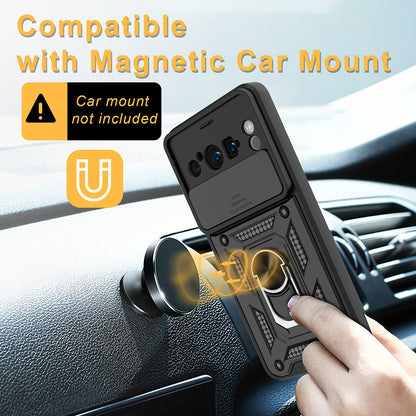 Custodia per Google Pixel 8 Pro, Techsuit, CamShield, Nera