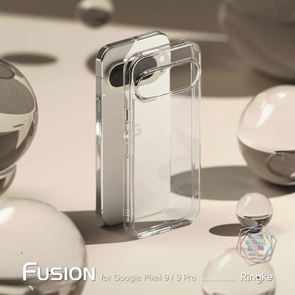 Coque pour Google Pixel 9 / 9 Pro, Ringke, Fusion, Transparente