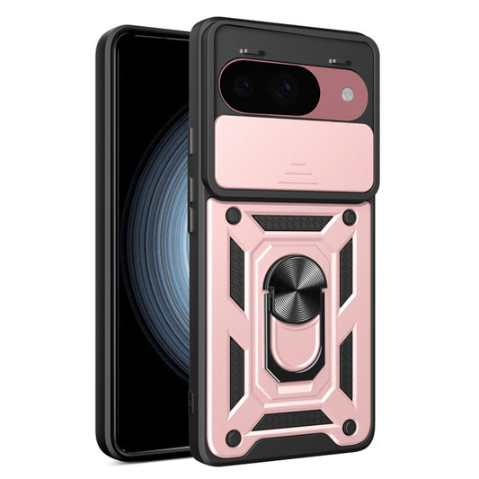 Hülle für Google Pixel 9 / 9 Pro, Techsuit, CamShield, Rosa
