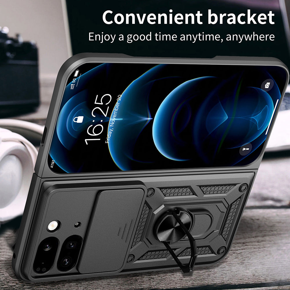 Hülle für Google Pixel 9 Pro Fold, Techsuit, CamShield, Blau