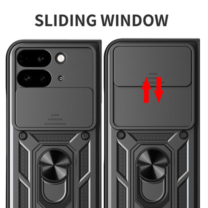 Custodia per Google Pixel 9 Pro Fold, Techsuit, CamShield, Verde