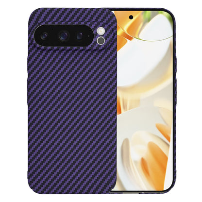 Coque pour Google Pixel 9 Pro, Techsuit, Carbonite FiberShell, Violet