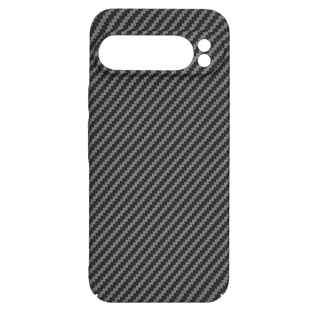 Custodia per Google Pixel 9 Pro, Techsuit, Carbonite FiberShell, Nera