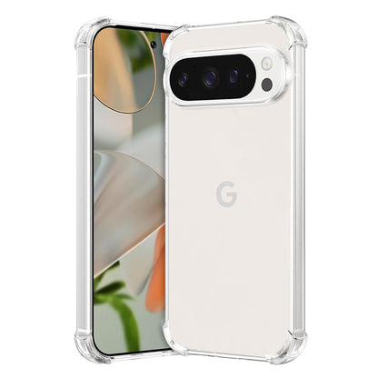 Custodia per Google Pixel 9 Pro, Techsuit, Shockproof Clear, Trasparente