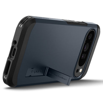 Étui pour Google Pixel 9 Pro XL, Spigen, Tough Armor, Bleu
