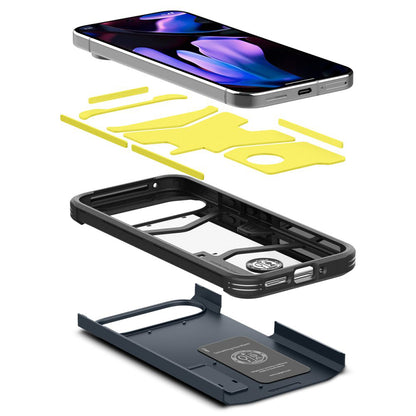 Étui pour Google Pixel 9 Pro XL, Spigen, Tough Armor, Bleu