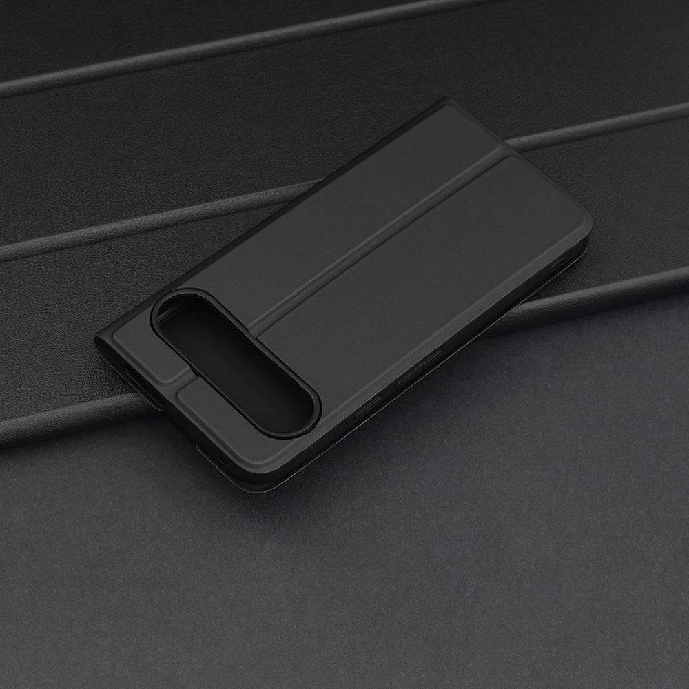 Custodia per Google Pixel 9 Pro XL, Techsuit, Magskin Book, Nera