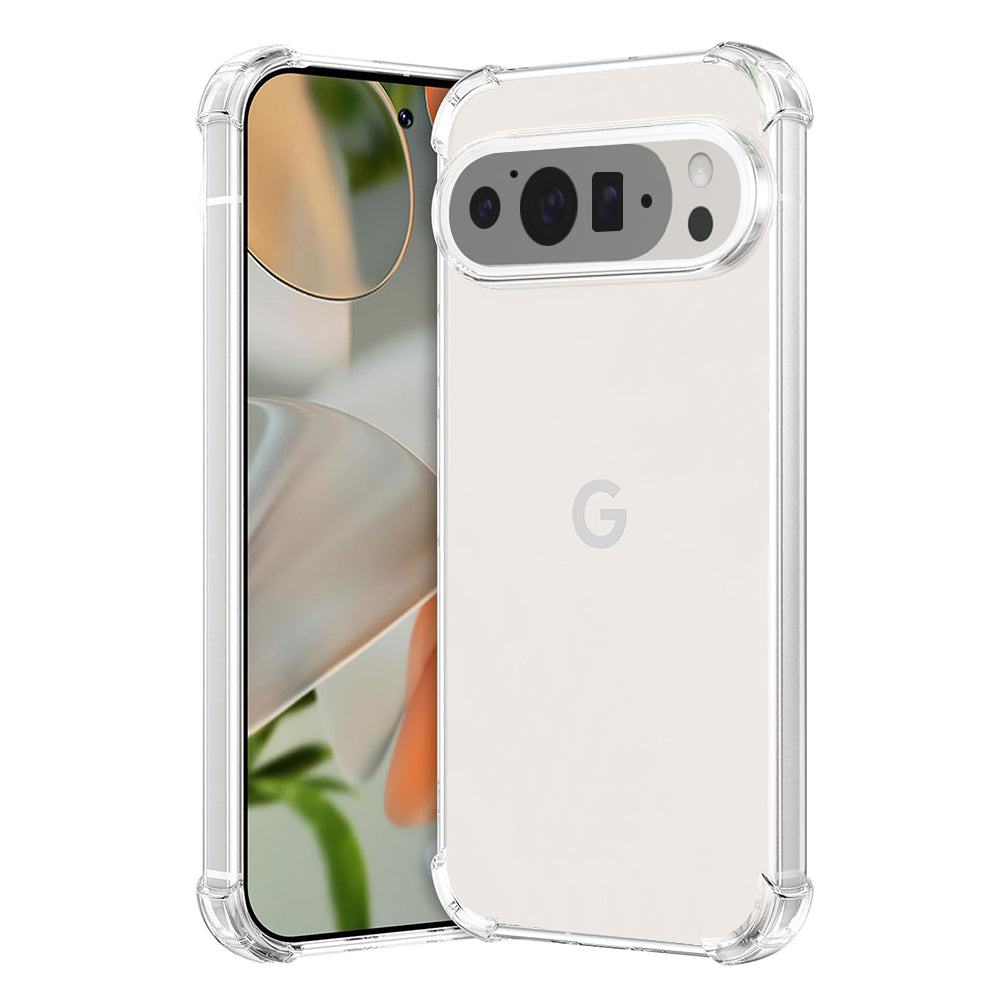 Custodia per Google Pixel 9 Pro XL, Techsuit, Shockproof Clear, Trasparente