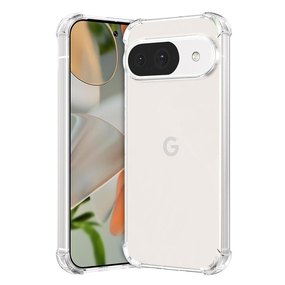 Custodia per Google Pixel 9, Techsuit, Shockproof Clear, Trasparente