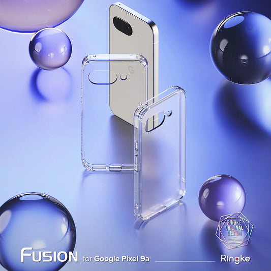 Hülle für Google Pixel 9a, Ringke, Fusion, Matt Transparent