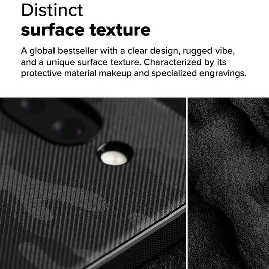 Hülle für Google Pixel 9a, Ringke, Onyx Design, Tarnmuster