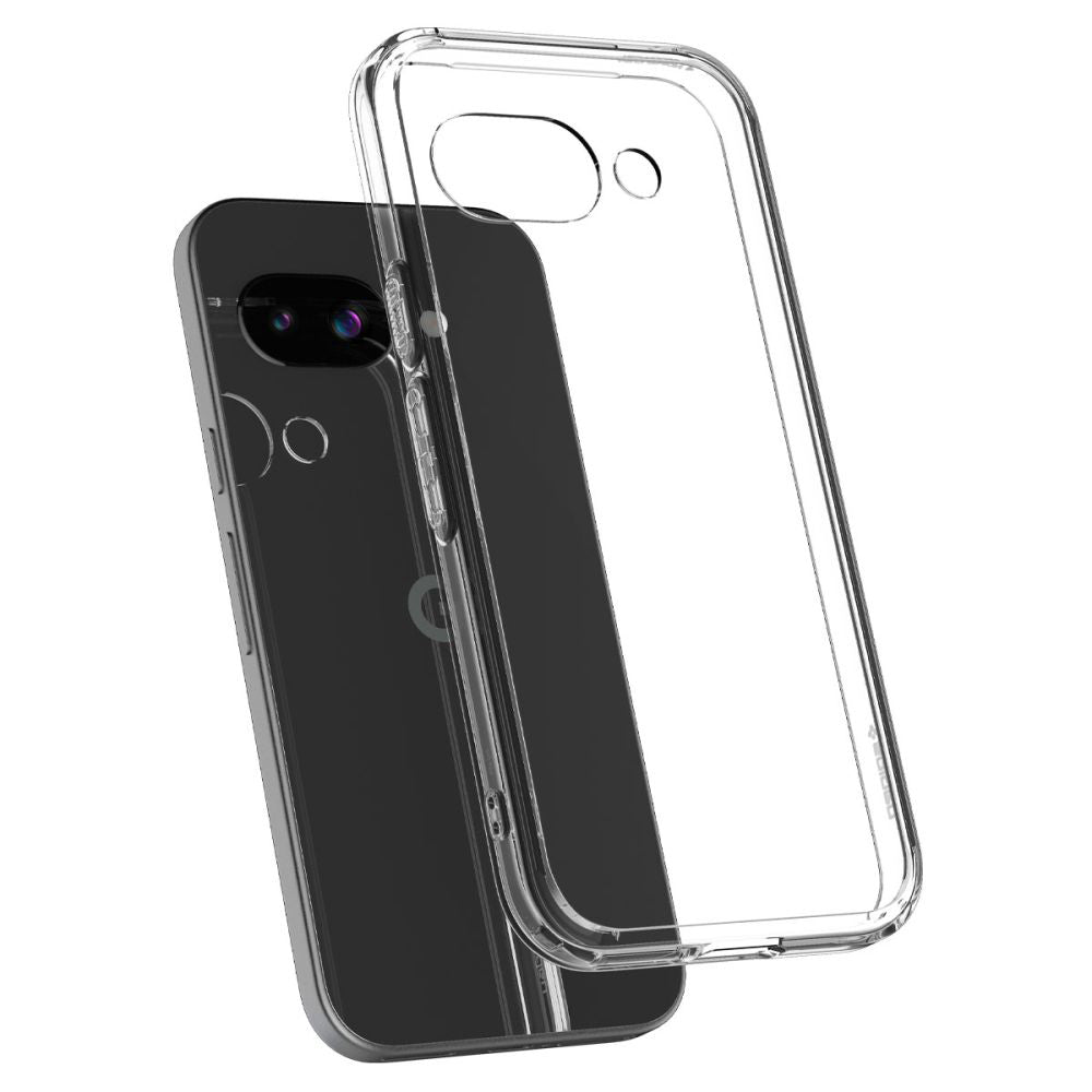 Custodia per Google Pixel 9a, Spigen, Ultra Hybrid, Trasparente ACS09042