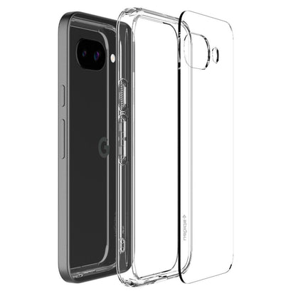 Custodia per Google Pixel 9a, Spigen, Ultra Hybrid, Trasparente ACS09042