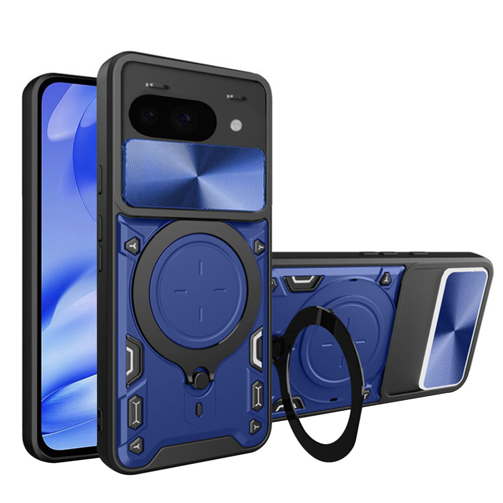 Custodia per Google Pixel 9a, Techsuit, CamGuard Pro, Blu