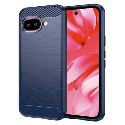 Coque pour Google Pixel 9a, Techsuit, Carbone, Bleue