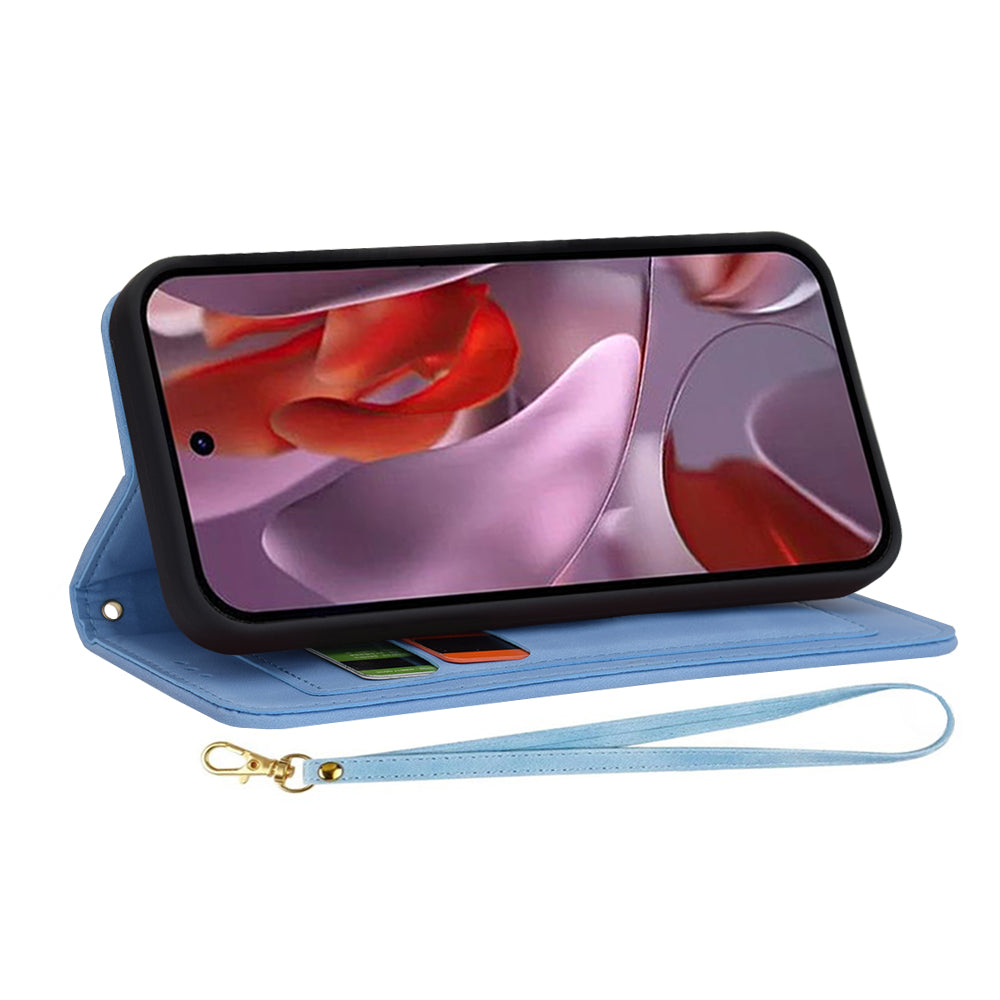 Custodia per Google Pixel 9a, Techsuit, FlipCraft, Blu