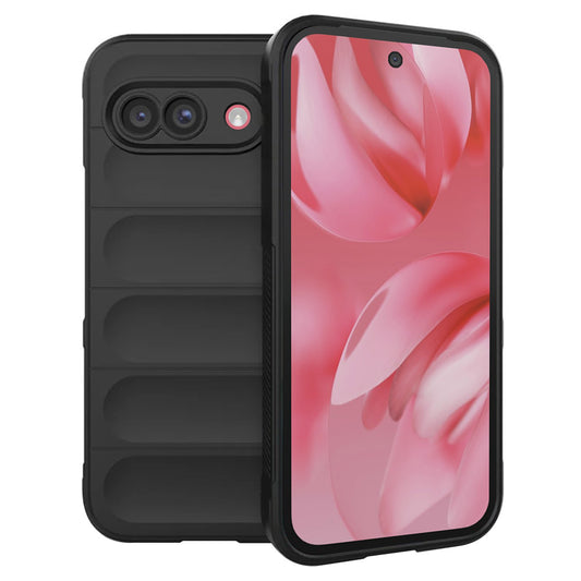 Hülle für Google Pixel 9a, Techsuit, Magic Shield, Schwarz
