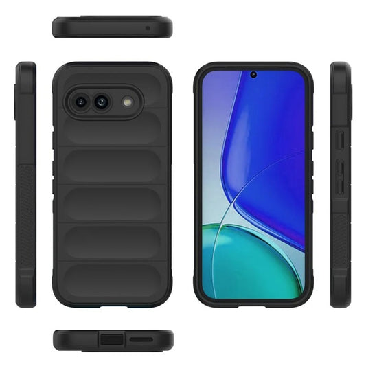 Hülle für Google Pixel 9a, Techsuit, Magic Shield, Schwarz
