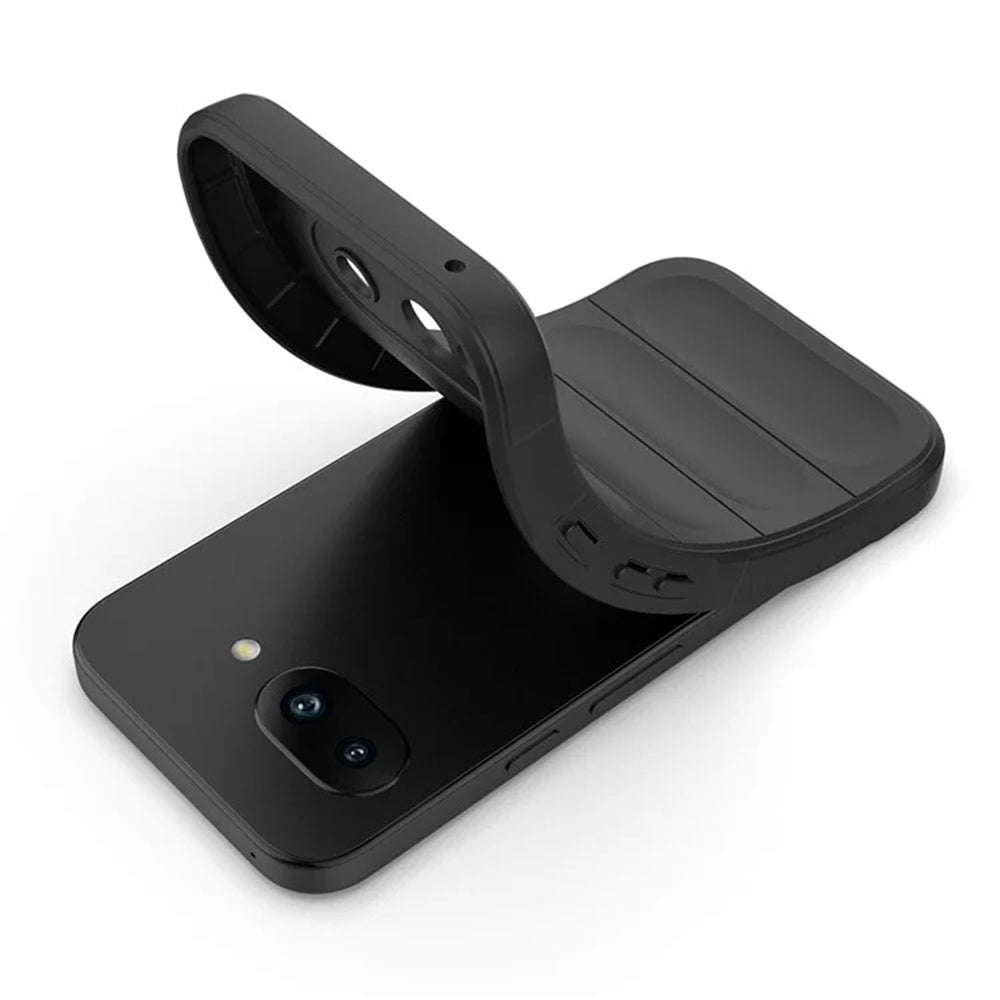 Custodia per Google Pixel 9a, Techsuit, Magic Shield, Nera