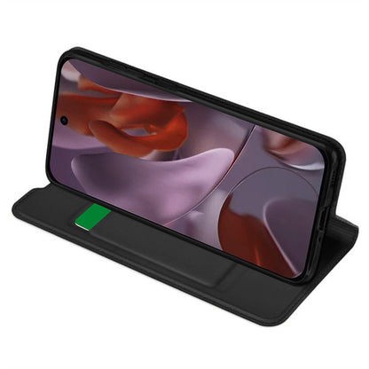 Custodia per Google Pixel 9a, Techsuit, Magskin Book, Nera