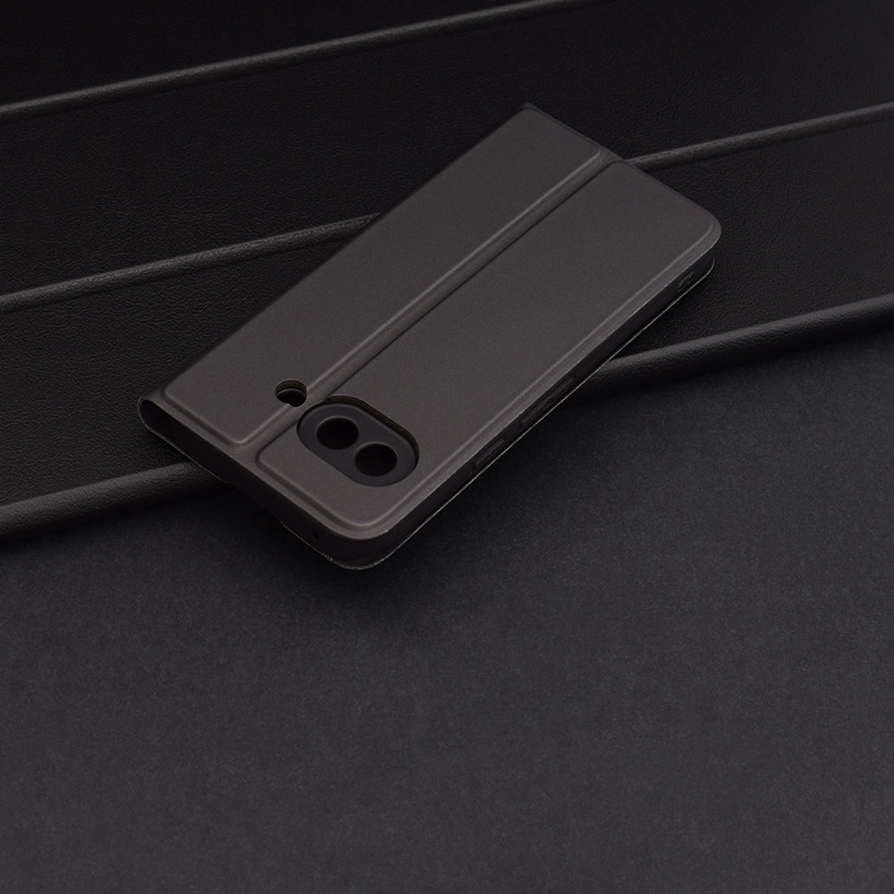 Custodia per Google Pixel 9a, Techsuit, Magskin Book, Nera