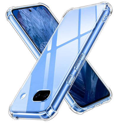Custodia per Google Pixel 9a, Techsuit, Shockproof Clear, Trasparente