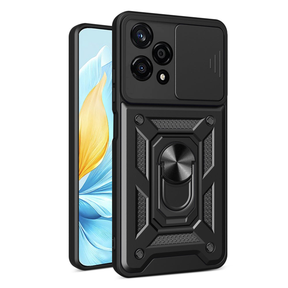 Custodia per Honor 200 Lite, Techsuit, CamShield, Nera