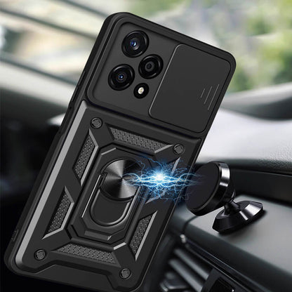 Custodia per Honor 200 Lite, Techsuit, CamShield, Nera