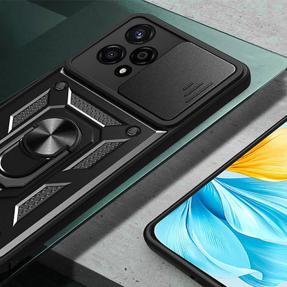 Custodia per Honor 200 Lite, Techsuit, CamShield, Nera