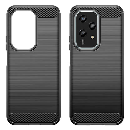 Custodia per Honor 200 Lite, Techsuit, Carbonio, Nera