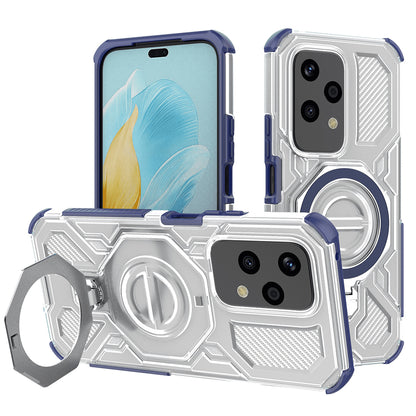 Hülle für Honor 200 Lite, Techsuit, Carbon Shield Pro, Blau