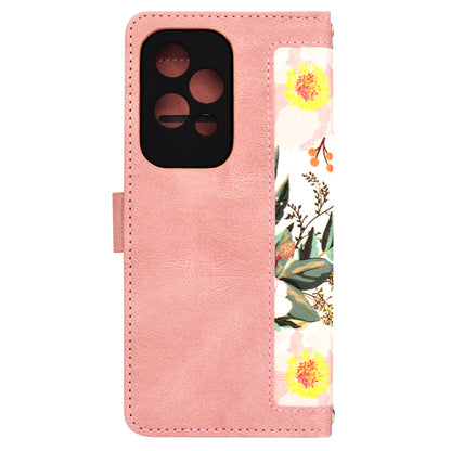 Coque pour Honor 200 Lite, Techsuit, FlipCraft, Rose
