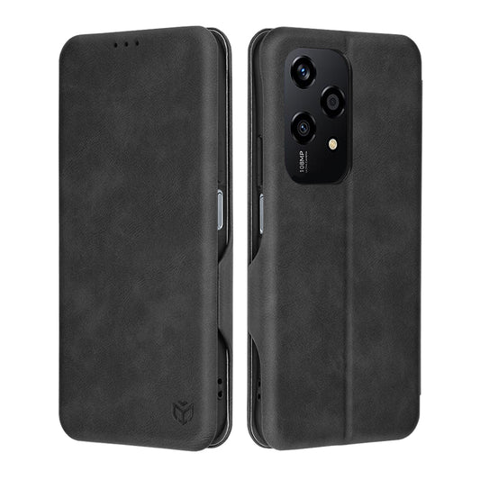 Custodia per Honor 200 Lite, Techsuit, Safe Wallet Plus, Nera