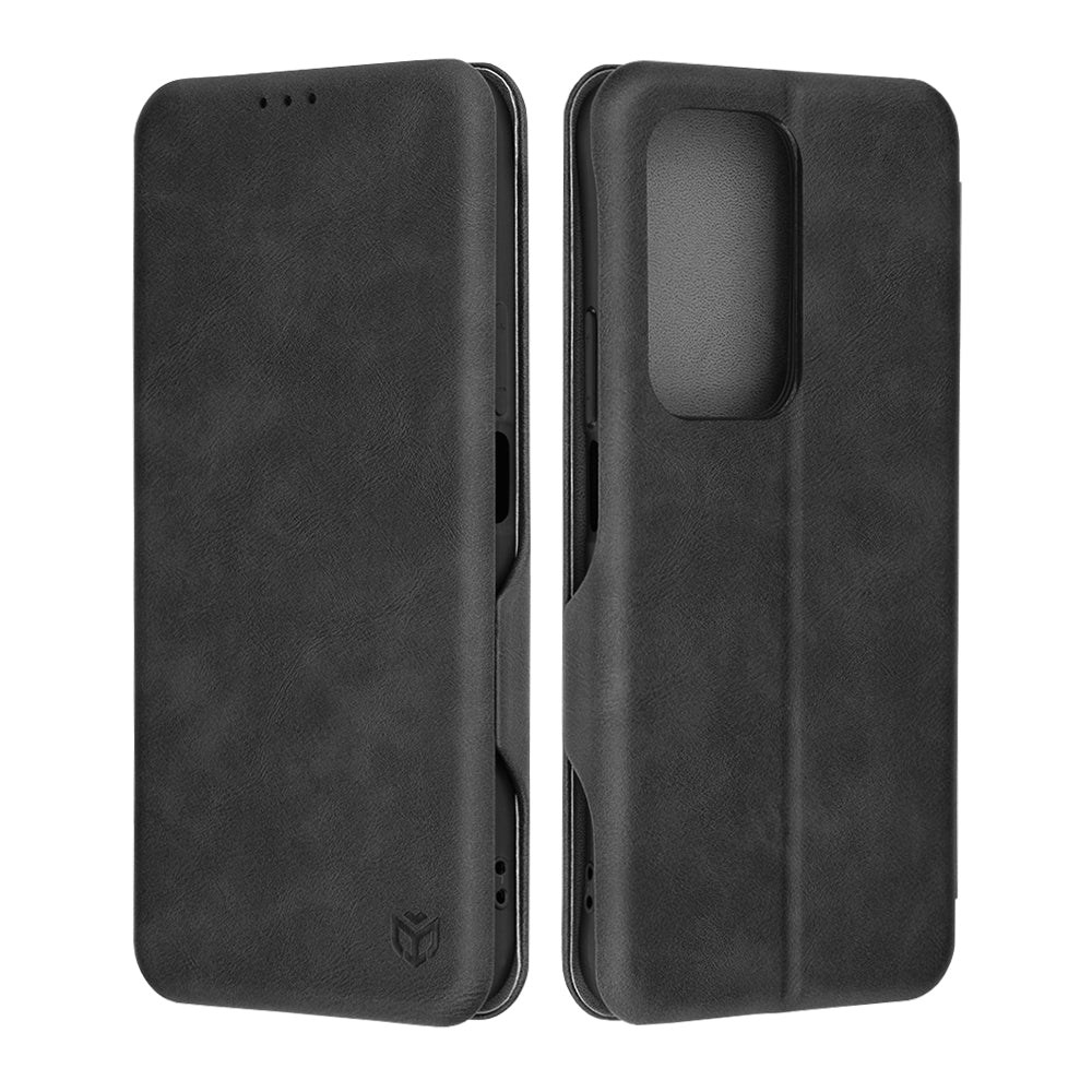 Custodia per Honor 200 Lite, Techsuit, Safe Wallet Plus, Nera