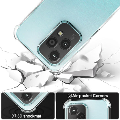 Coque pour Honor 200 Lite, Techsuit, Anti-choc Claire, Transparente