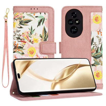 Custodia per Honor 200 Pro, Techsuit, FlipCraft, Rosa