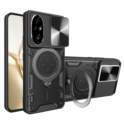 Custodia per Honor 200, Techsuit, CamGuard Pro, Nera