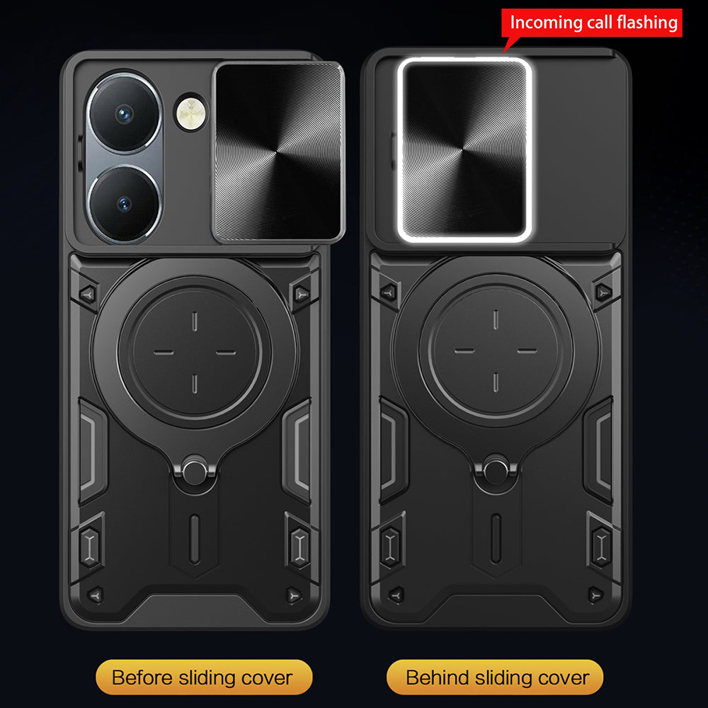 Custodia per Honor 200, Techsuit, CamGuard Pro, Nera