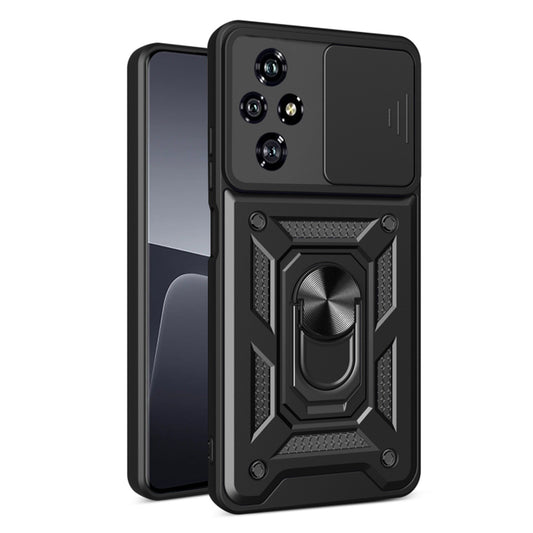 Coque pour Honor 200, Techsuit, CamShield, Noire