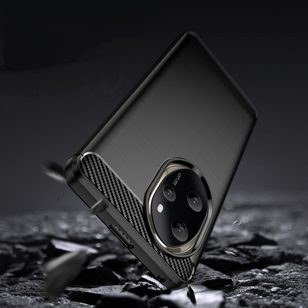 Custodia per Honor 200, Techsuit, Carbonio, Nera