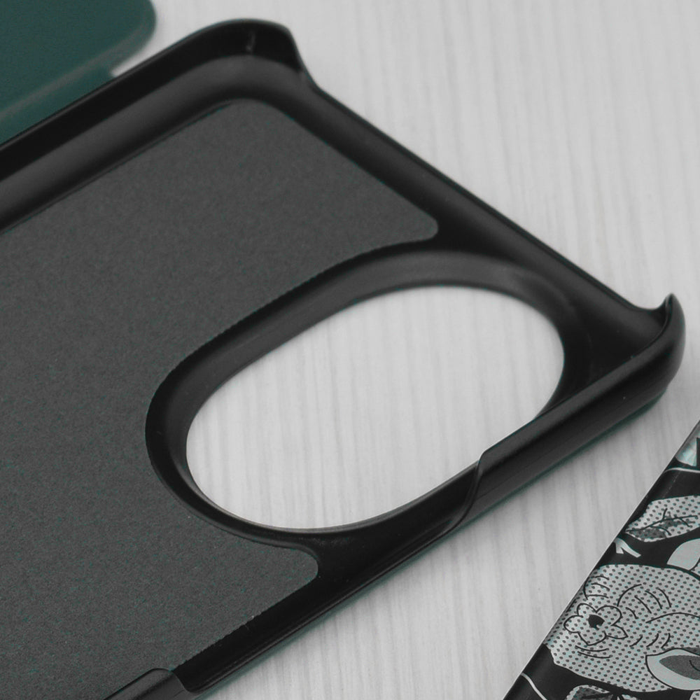 Custodia per Honor 200, Techsuit, eFold, Verde Scuro