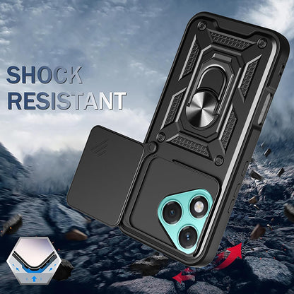 Hülle für Honor 400 Lite, Techsuit, CamShield, Schwarz