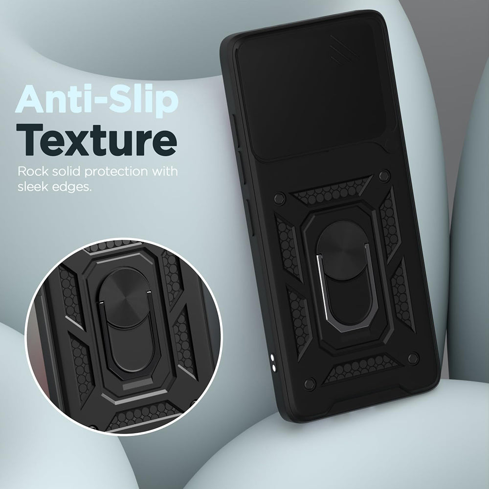 Hülle für Honor 400 Lite, Techsuit, CamShield, Grün
