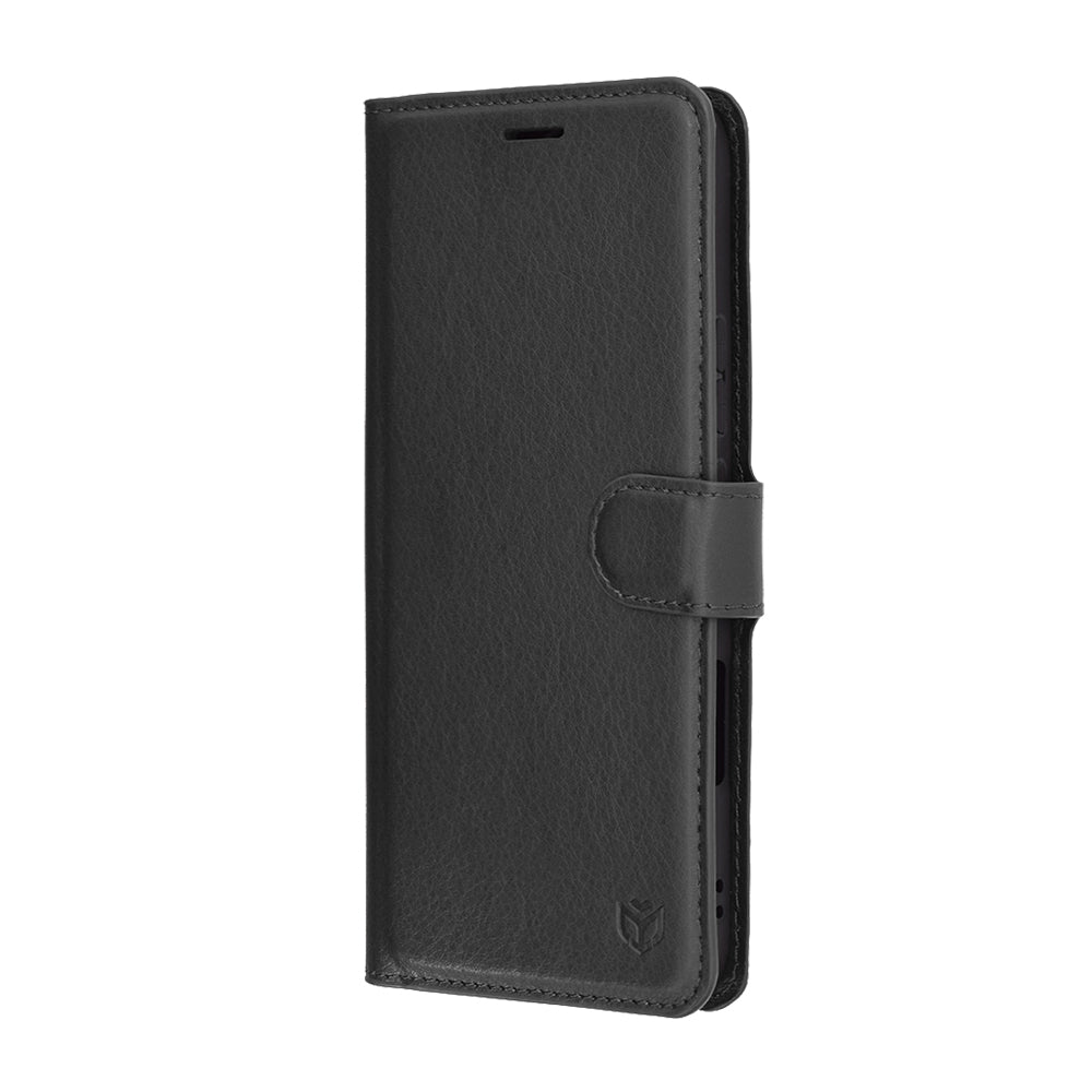 Custodia per Honor 400 Lite, Techsuit, Leather Folio, Nera