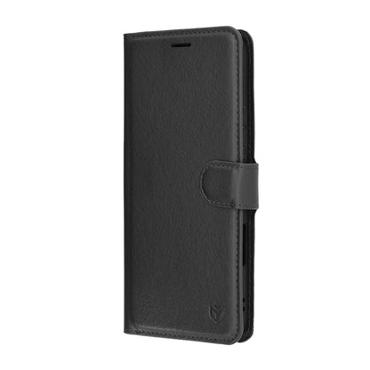 Custodia per Honor 400 Lite, Techsuit, Leather Folio, Nera