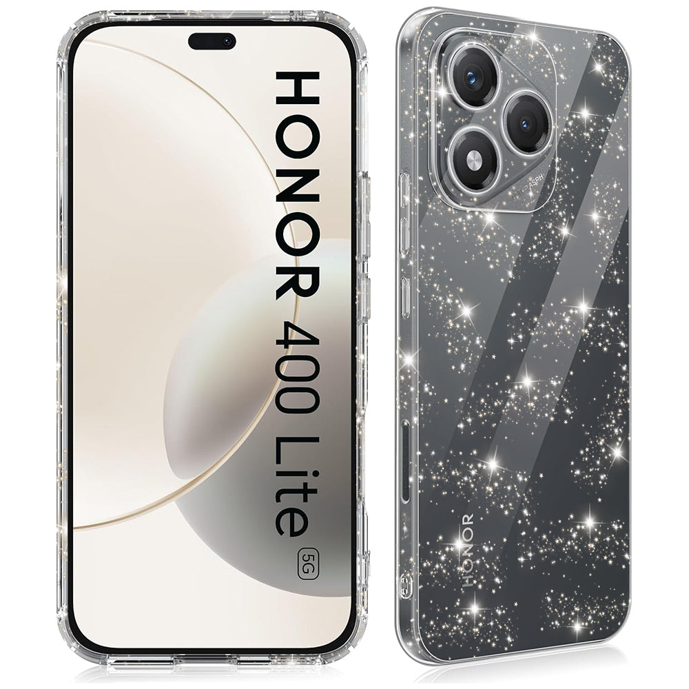 Coque pour Honor 400 Lite, Techsuit, SparkleSkin, Transparente